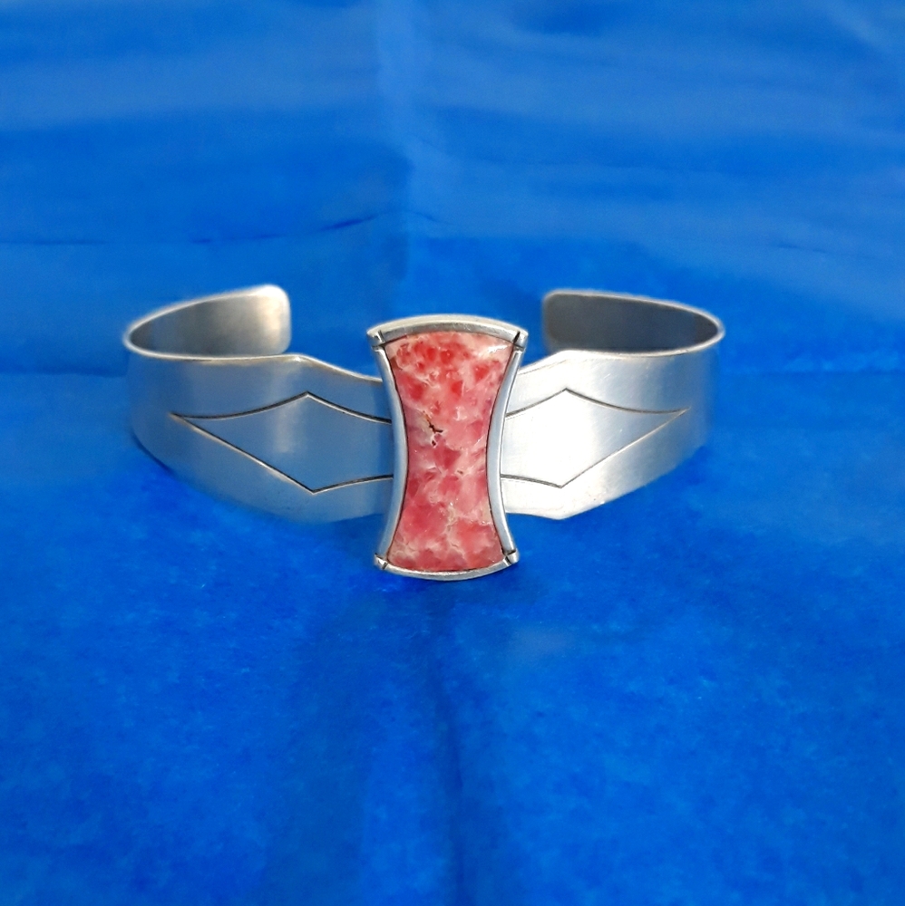 DTR CHINA 925 PINK STERLING SILVER BRACELET